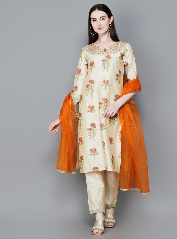 VENBA [XL / 42] - Straight cut kurta set