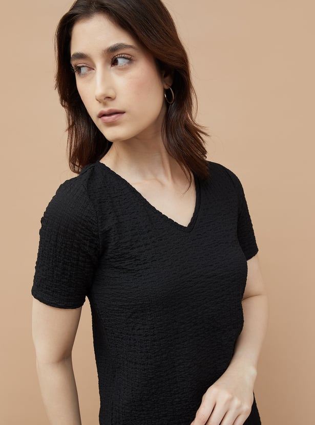 CODE Textured Top