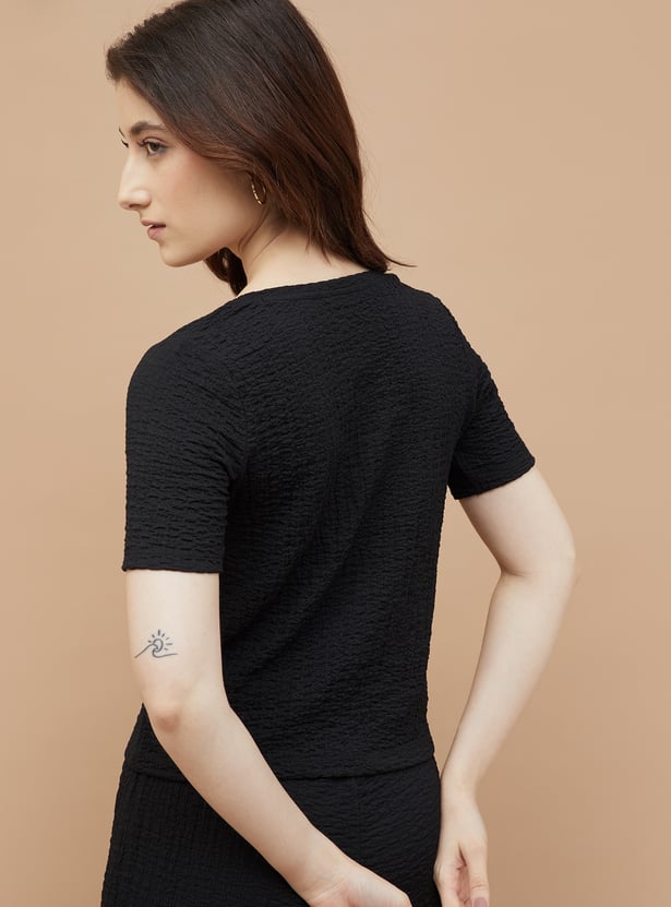 CODE Textured Top