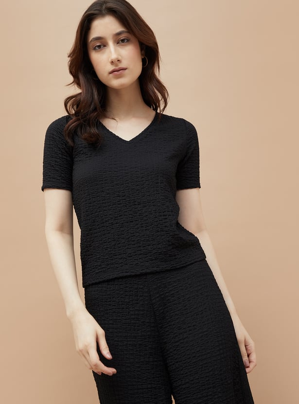 CODE Textured Top
