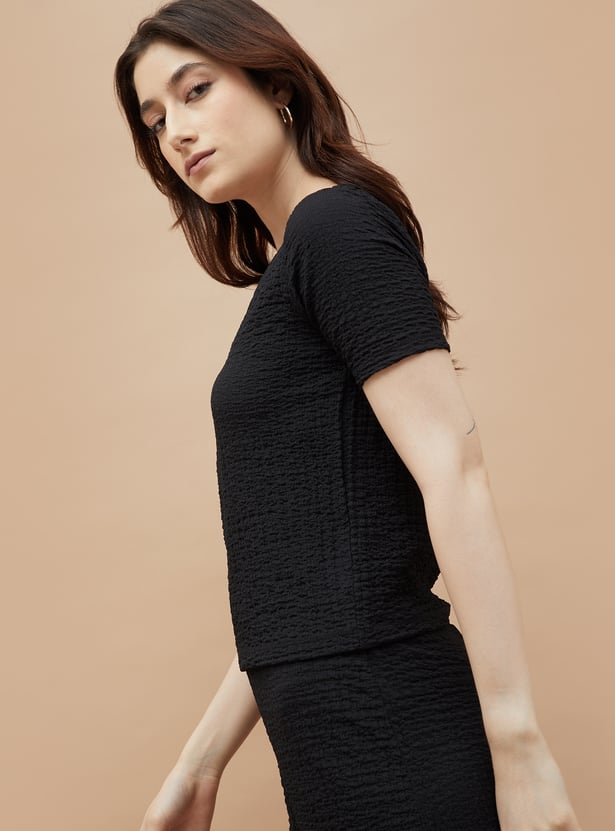 CODE Textured Top