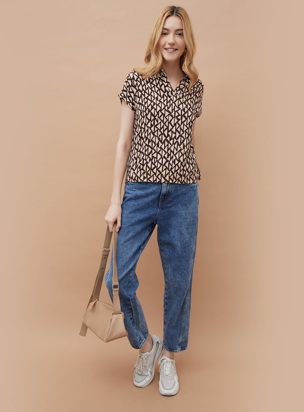 FAME FOREVER Printed Top