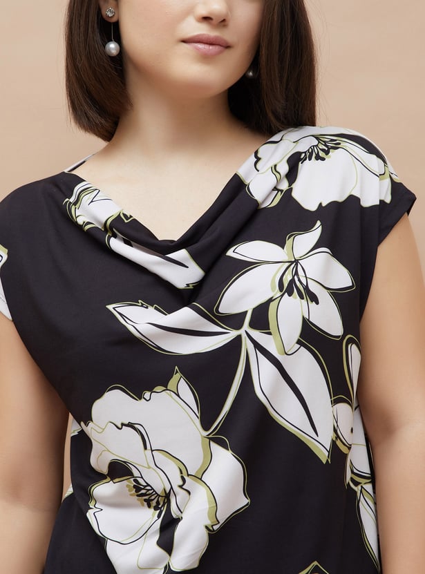 CODE Floral Print Top