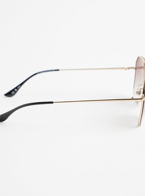 OPIUM UV Protected Geometric Sunglasses - OP-10329-C02-57