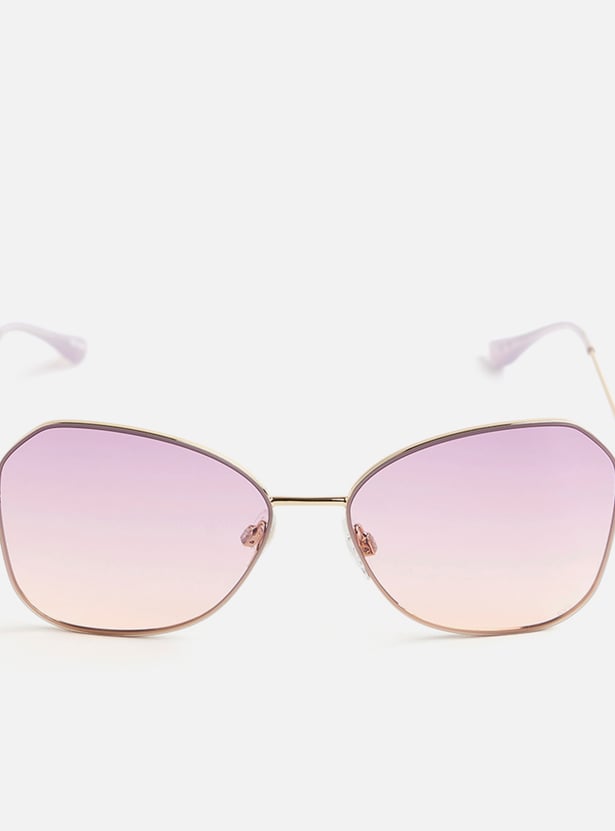 OPIUM UV Protected Geometric Sunglasses - OP-10329-C04-57