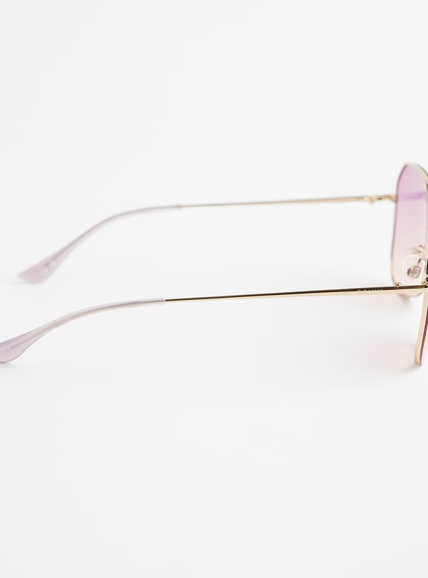 OPIUM UV Protected Geometric Sunglasses - OP-10329-C04-57