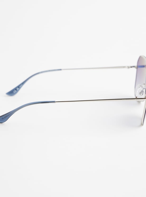 OPIUM UV Protected Geometric Sunglasses - OP-10329-C05-57