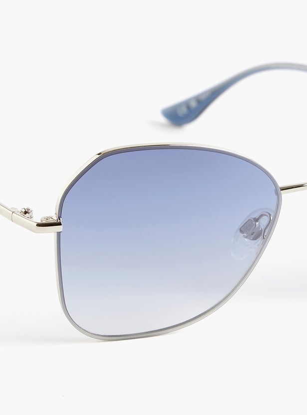 OPIUM UV Protected Geometric Sunglasses - OP-10329-C05-57