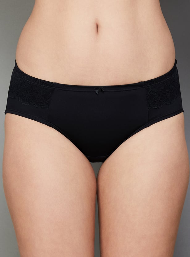 JOCKEY Solid High Coverage Hipster Panties
