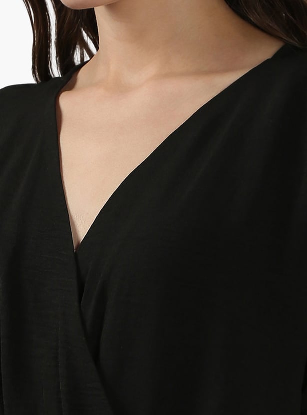 VERO MODA Solid Belt Detailed Jumpsuit