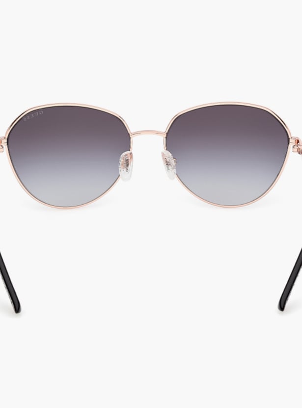 GUESS UV Protected Oval Sunglasses - GUS001486002B