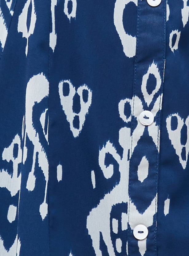 COLOUR ME Printed Shirt Dress