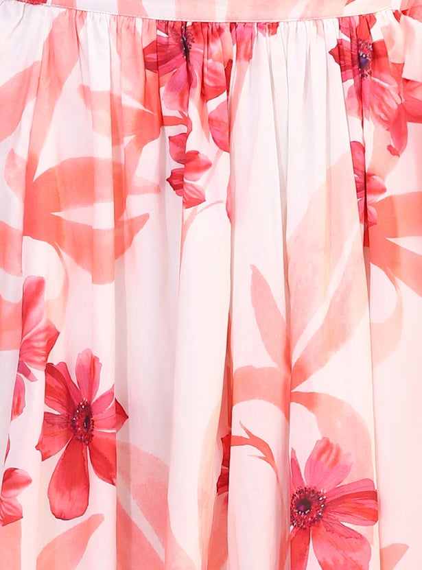 W Floral Print Co-Ords Set with Jacket