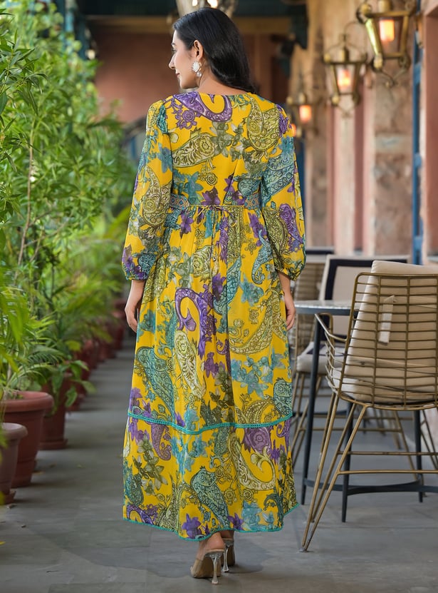 JUNIPER Printed Maxi Dress