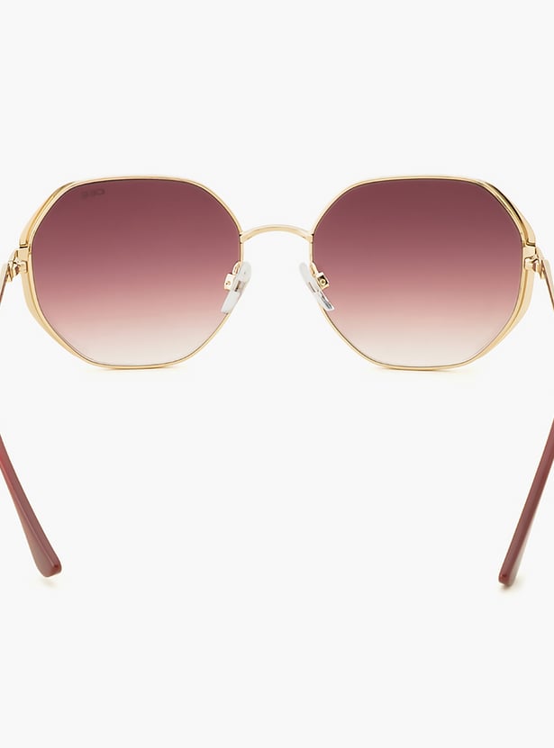 IDEE UV Protected Geometric Sunglasses - IDS3222C457