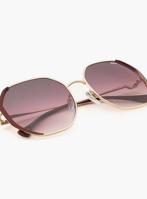 IDEE UV Protected Geometric Sunglasses - IDS3222C457
