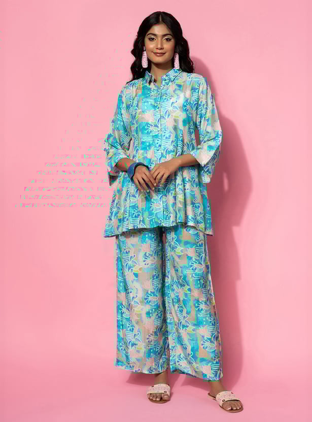 LIBAS Floral Print Co-Ord Set