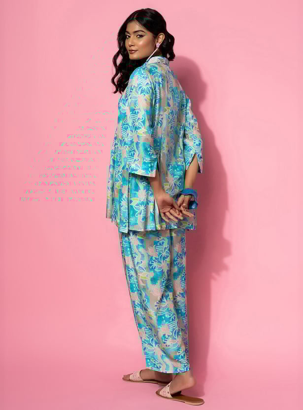 LIBAS Floral Print Co-Ord Set