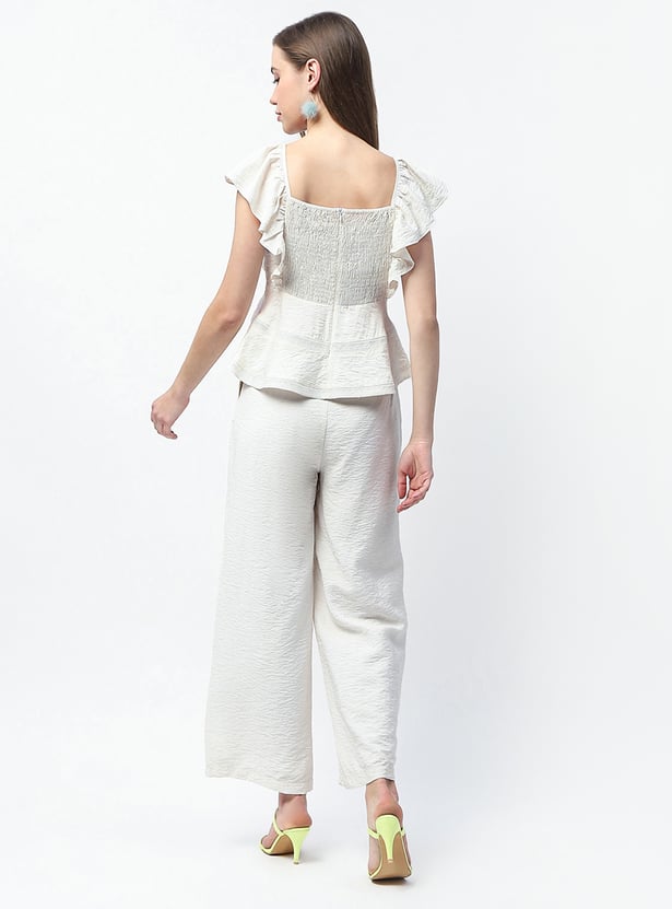MADAME Embroidered Co-Ord Set