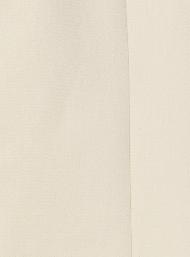 VAN HEUSEN Solid Single Breasted Blazer