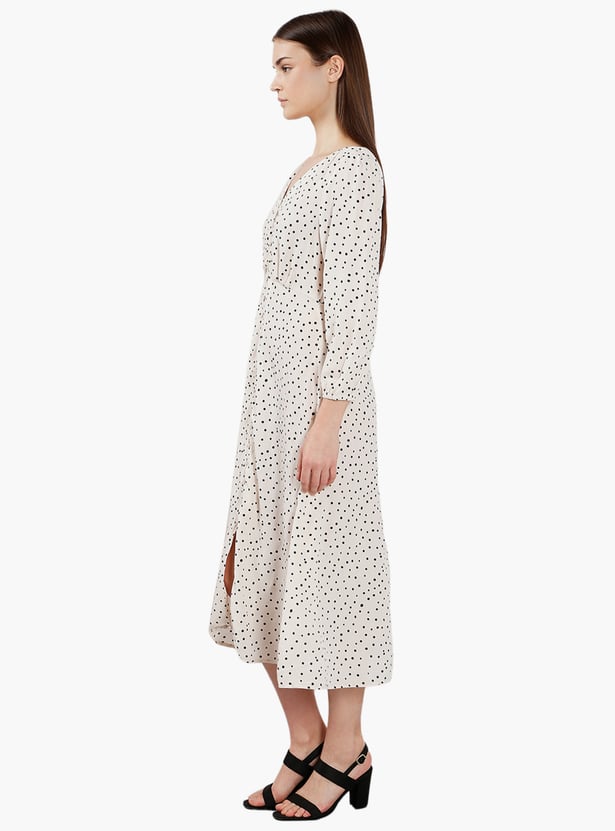 VERO MODA Polka Dot Print A-line Dress