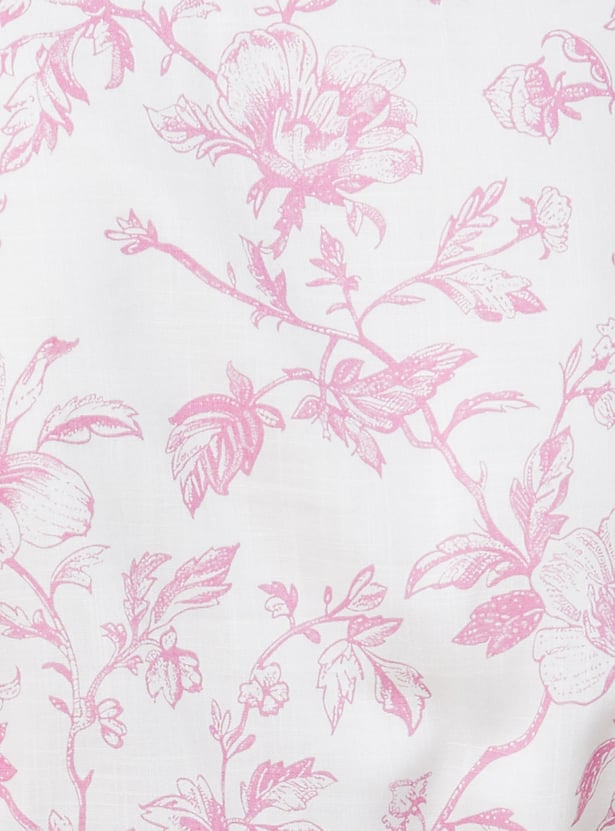 LATIN QUARTERS Floral Print Tiered Dress