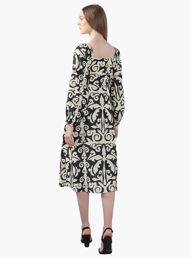 VERO MODA Printed A-line Dress