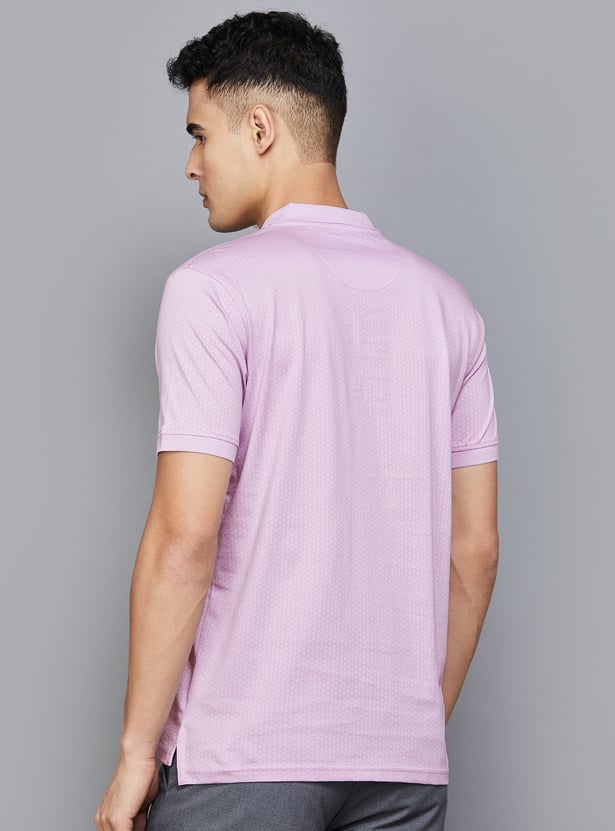 Buy LOUIS PHILIPPE Printed Polo T-shirt from Louis Philippe at