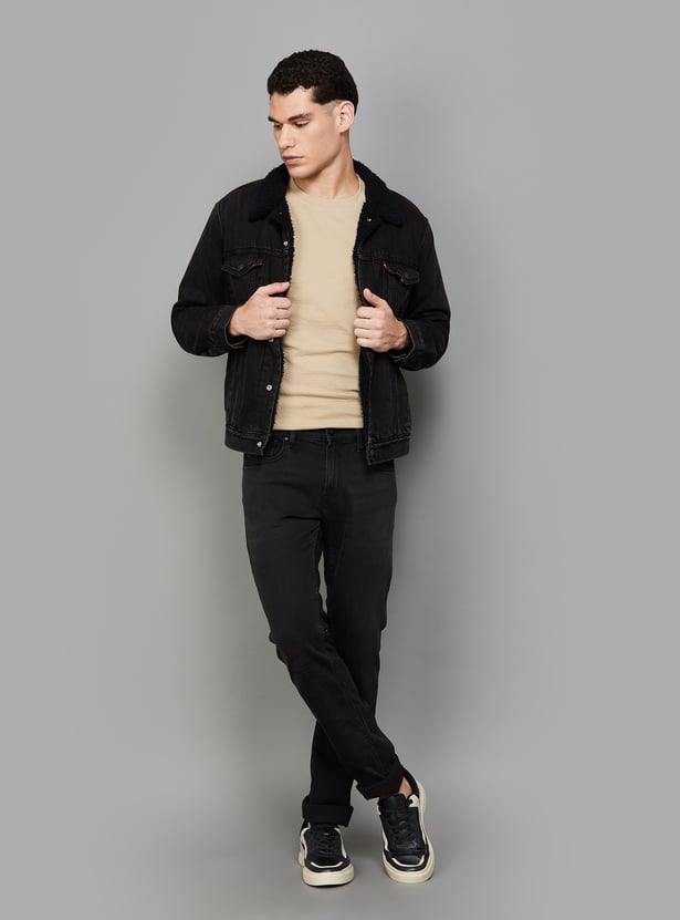 Buy LEVI'S Washed Denim Jacket from Levi's at just INR 7999.0