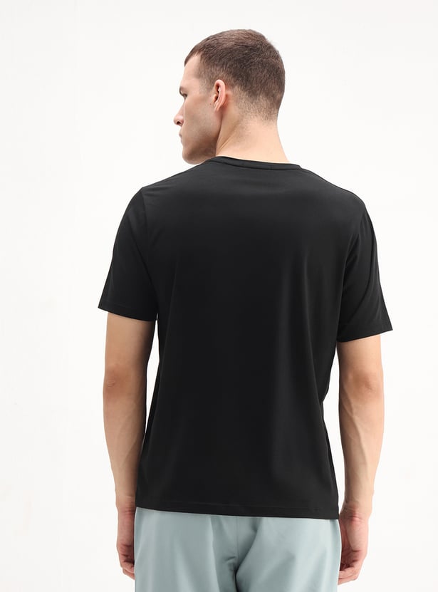 Buy RARE RABBIT Logo Print T-shirt from Rare Rabbit at just INR 1799.0