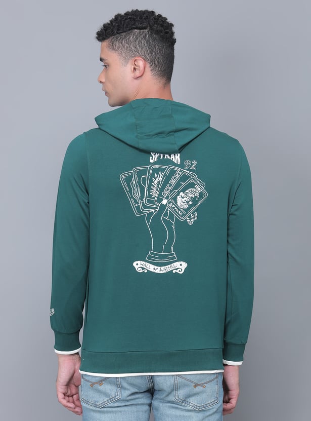 ジャーナルスタンダードラックス | Print Damage Hoodie ジャーナルスタンダードラックス | Print Damage Hoodie
