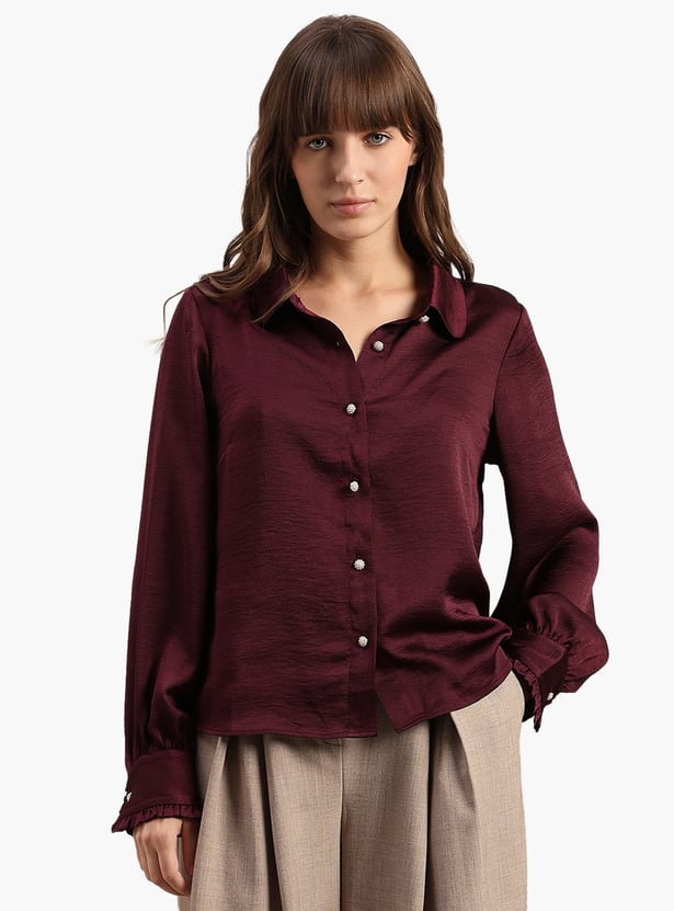 VERO MODA Solid Shirt