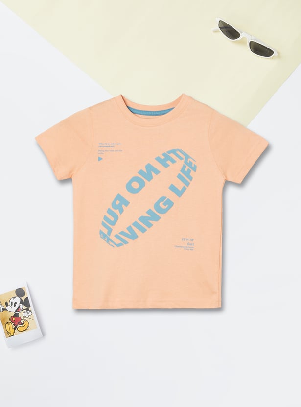 Boys Printed T-shirt - Pack of 2