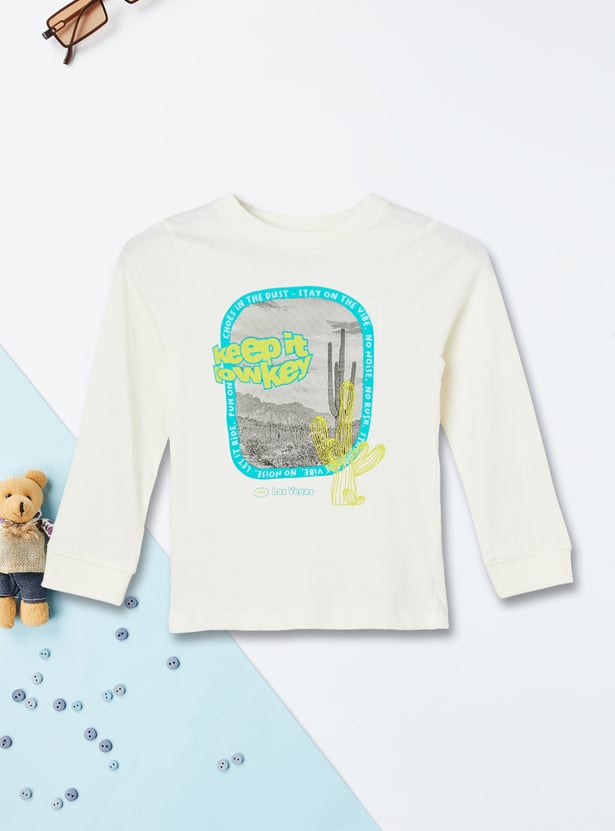 Boys Printed T-shirts - Pack of 2