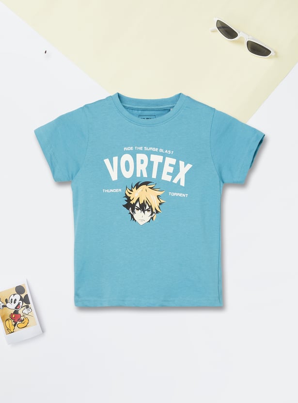 Boys Printed T-shirt - Pack of 2