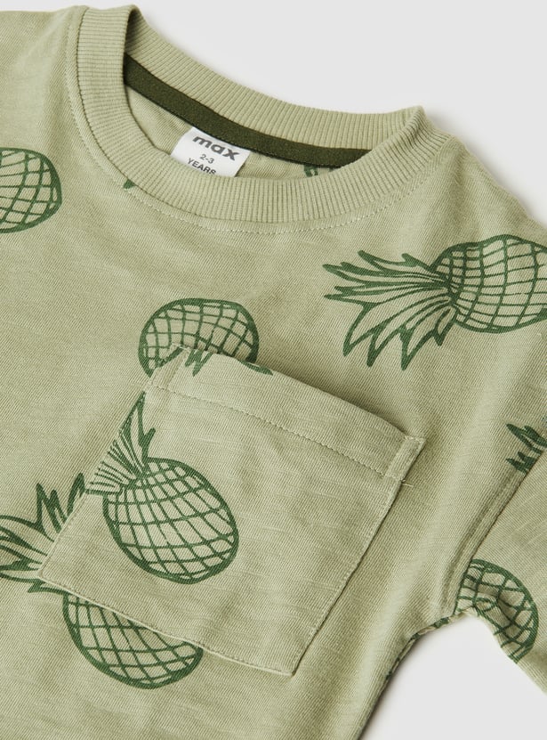 Boys Printed T-shirts - Pack of 2