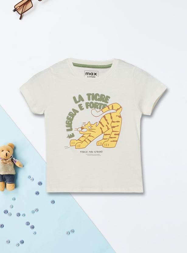 Boys Printed T-shirts - Pack of 2