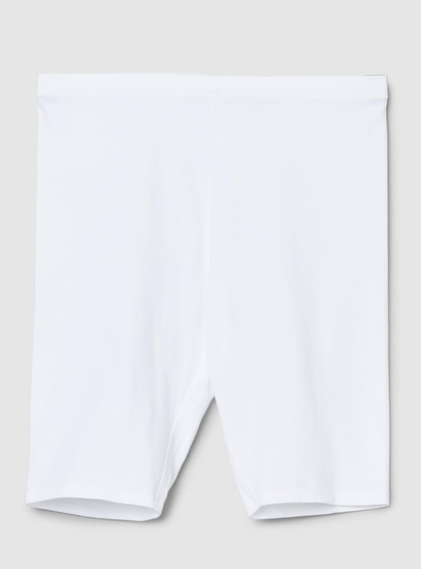 Girls Assorted Cycling Shorts - Pack of 2