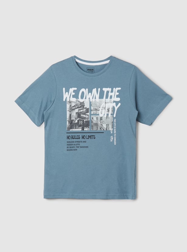 Boys Printed T-shirt - Pack of 2