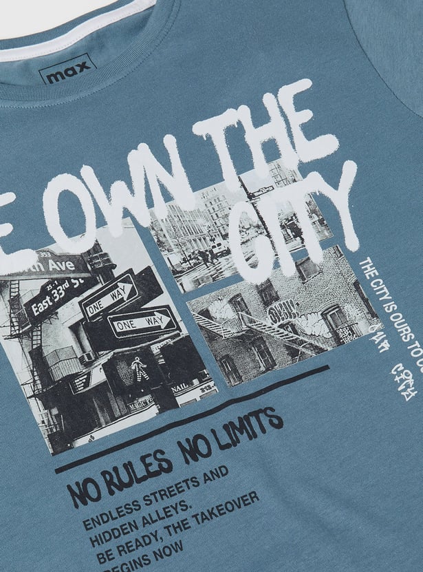 Boys Printed T-shirt - Pack of 2