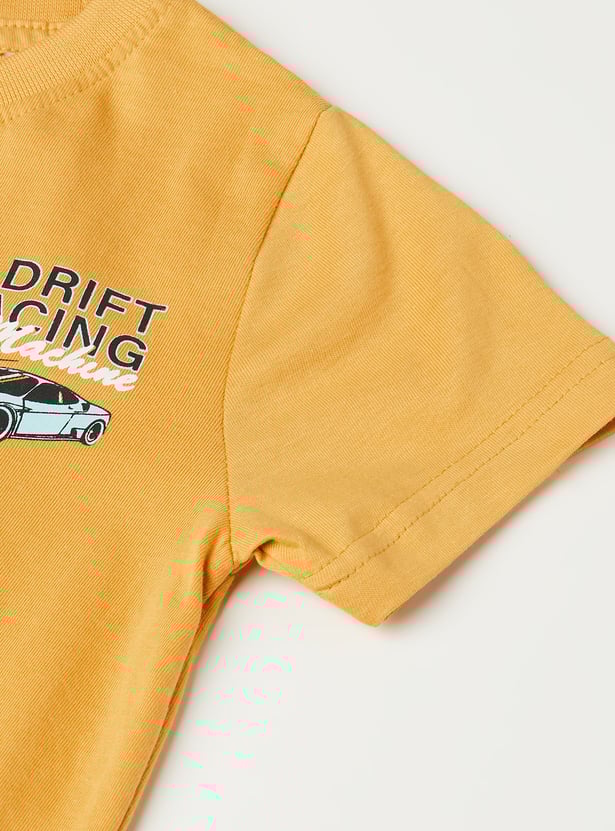 Boys Printed T-shirt - Pack of 2