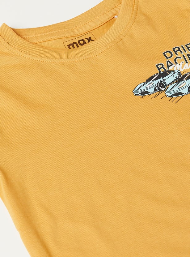 Boys Printed T-shirt - Pack of 2