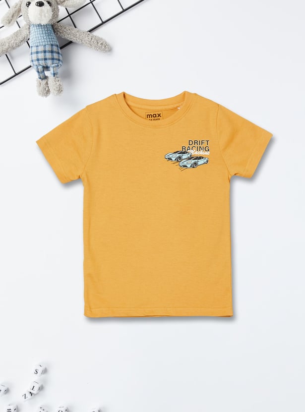 Boys Printed T-shirt - Pack of 2