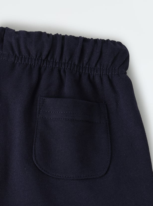 Girls Solid Shorts - Pack of 2