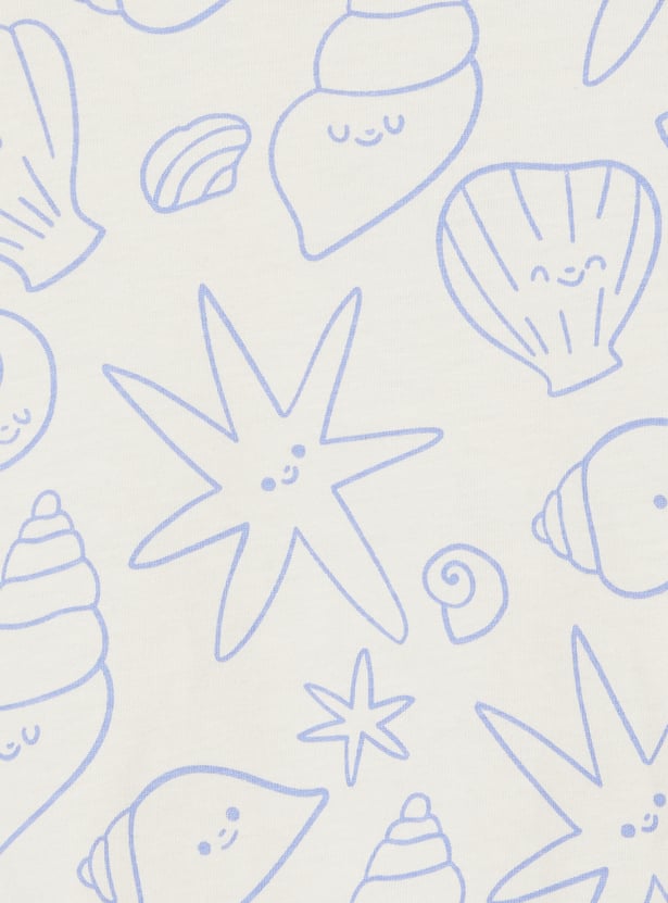 Girls Printed T-shirt - Pack of 2