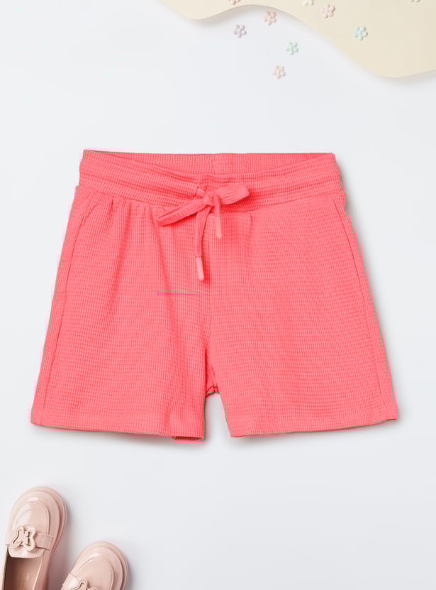 Girls Knitted Shorts - Pack of 2