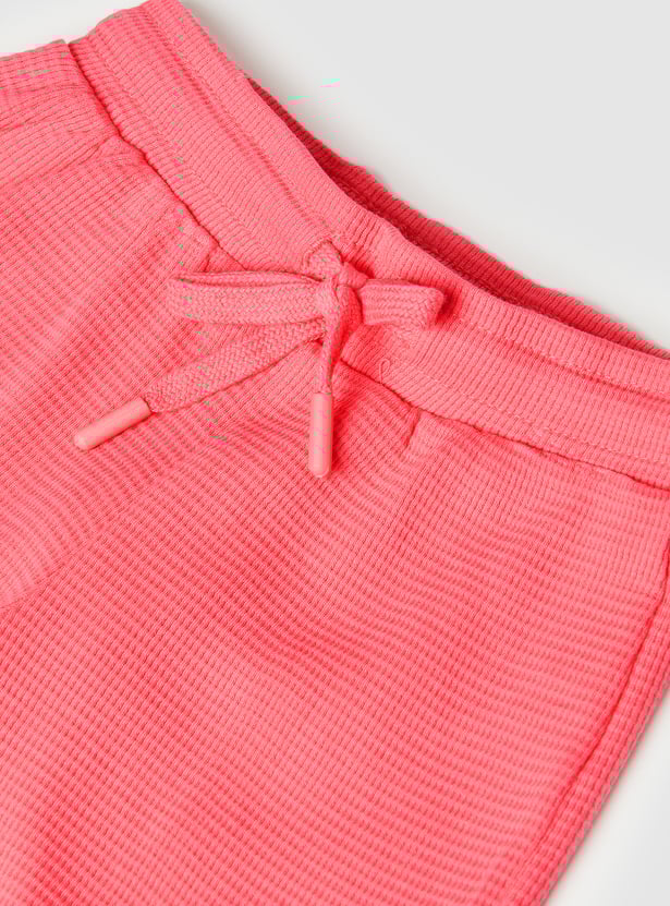 Girls Knitted Shorts - Pack of 2