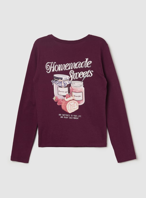 Girls Printed T-shirt - Pack of 3