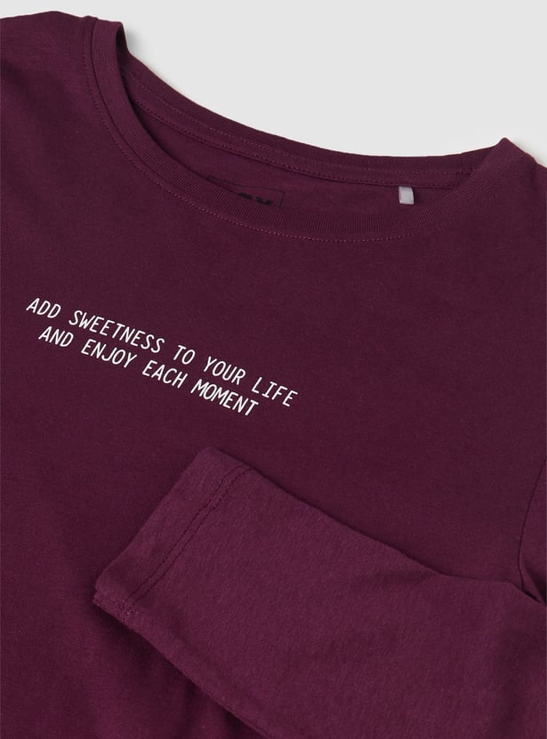 Girls Printed T-shirt - Pack of 3