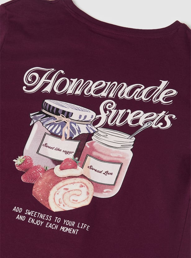 Girls Printed T-shirt - Pack of 3